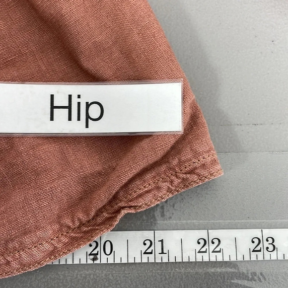 Free People Jacket Linen Orange Size X Small XS - Picture 16 of 16